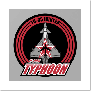 Eurofighter Typhoon - TU-95 Hunter Posters and Art